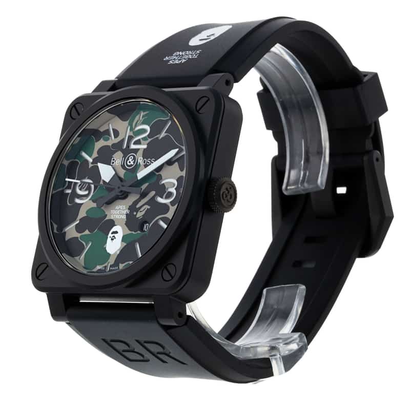 Bell and Ross BR03-92 BR0392-BAPE-GN-CE